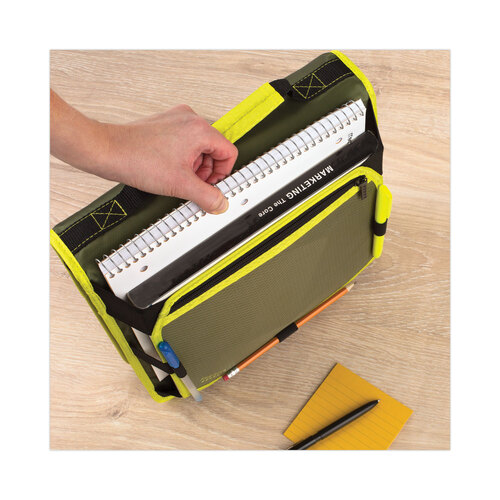 MEA29052 - Mead - Zipper Binder and Expansion Panel, 3 Rings, 2&quot; Capacity, 11 x 8.5, Assorted