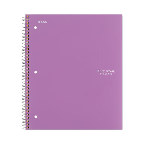 MEA38052 - Mead - Wirebound Notebook, 1-Subject, Medium/College Rule, Randomly Assorted Cover Color, (100) 11 x 8.5 Sheets, 6/Pack