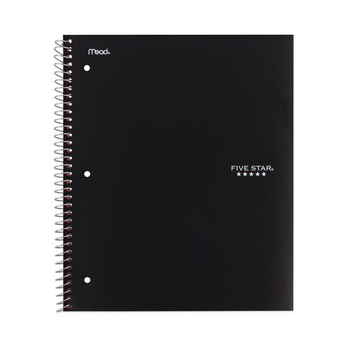 MEA38052 - Mead - Wirebound Notebook, 1-Subject, Medium/College Rule, Randomly Assorted Cover Color, (100) 11 x 8.5 Sheets, 6/Pack
