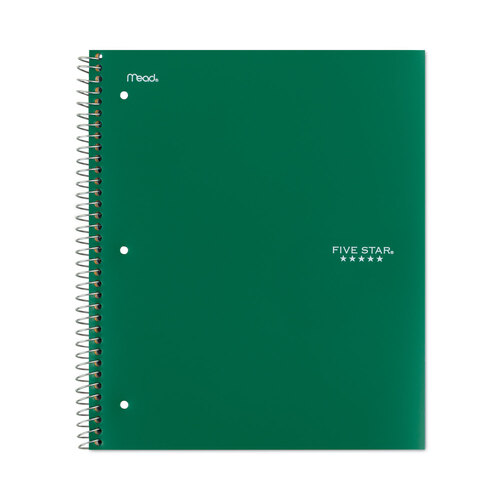 MEA38052 - Mead - Wirebound Notebook, 1-Subject, Medium/College Rule, Randomly Assorted Cover Color, (100) 11 x 8.5 Sheets, 6/Pack