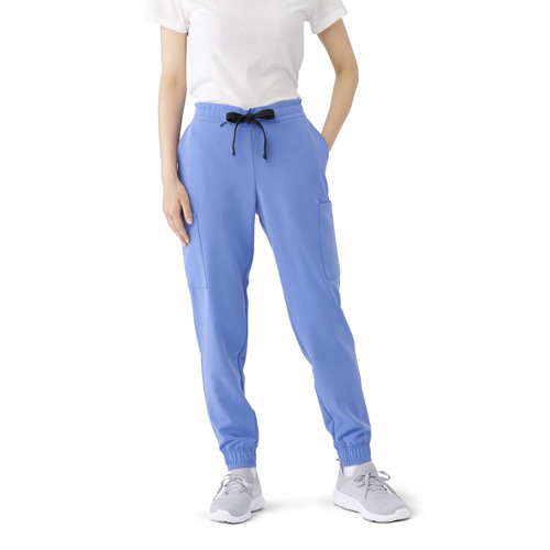 MED2544CBLST - Medline - Medline Ave Modern Boot Cut Women's Scrub Pant with 7 Pockets