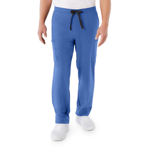 Medline PerforMAX Unisex Elastic-Waist Scrub Pants, Wine, Size X-Small,  Regular Inseam