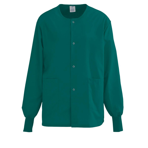 MED829JEGS - Medline - Medline PerforMAX Unisex Snap-Front Warm-Up Jacket
