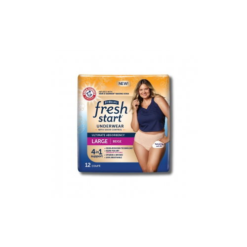 FitRight Fresh Start Incontinence Underwear for Women, Ultimate