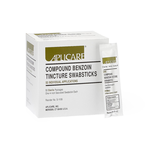 MEDAPLS1106 - Medline - Medline Compound Benzoin Tincture Swabsticks