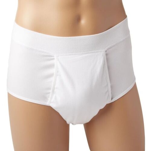 MEDBCPANTMENLGZ - Medline - Medline Reusable Light Incontinence Pants, Men, Size Large, for Waist Size 37-40"