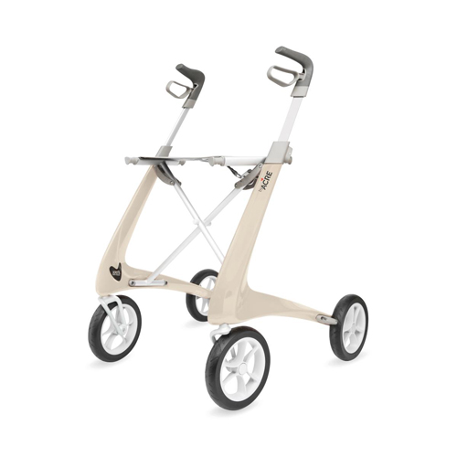 MEDBYA100SMW - Medline - byACRE Carbon Ultralight Compact Rollator, 16.1" Seat Width, White