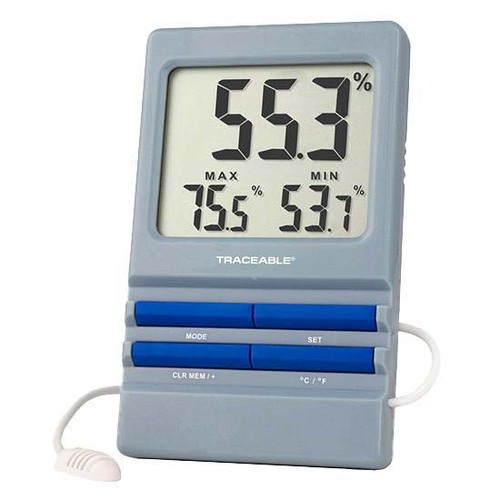 MEDCNC4154 - Control Company - Traceable Remote Alarm RH/Temperature Monitor, 1/EA