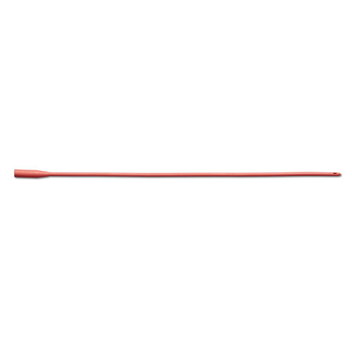 MEDDYND13510H - Medline - Medline Red Rubber Latex All-Purpose Intermittent Catheters, 1 Each