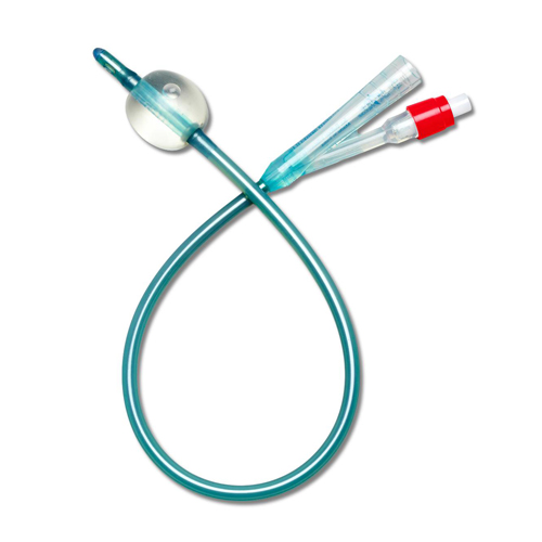 MEDDYND141018H - Medline - Medline Silvertouch 100% Silicone Foley Catheters, 1 Each