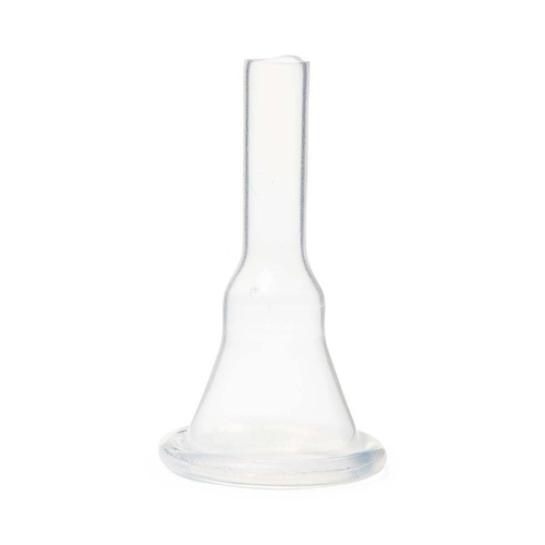 MEDDYND23414 - Medline - Silicone Condom Catheter, Type 2 Brief (Higher Placement of Adhesive to Reduce Unintended Detachment Risks), Size INT (32 mm)