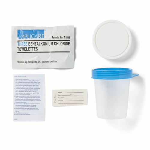 MEDDYND30224 - Medline - Valu-Pak Mid-Stream Collection Kits, 100 Each per Case