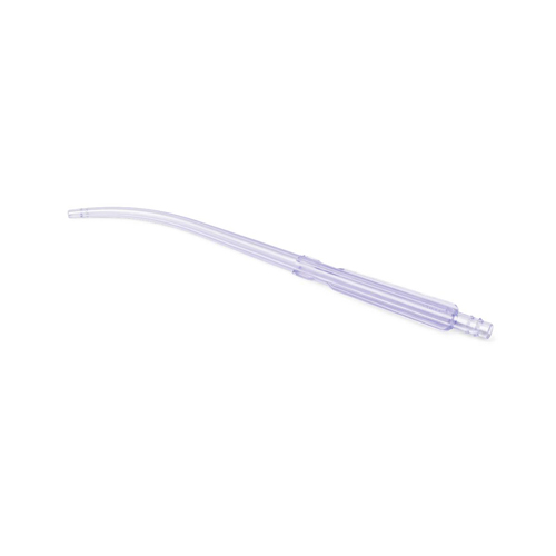 MEDDYND50144 - Medline - Medline Yankauer, Full-Length Flange Tip, Fine Cap, No Vent, Flexible