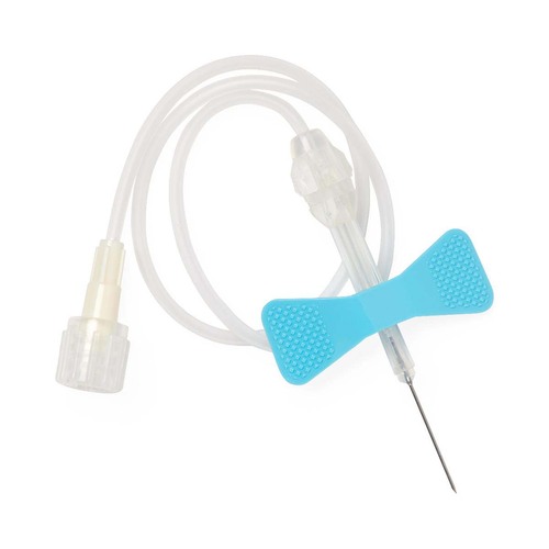 MEDDYNDTNBC25GLZ - Medline - Medline Blood Collection Set with 12" Tubing, No Luer Adapter, 25G x 0.75", 50/BX