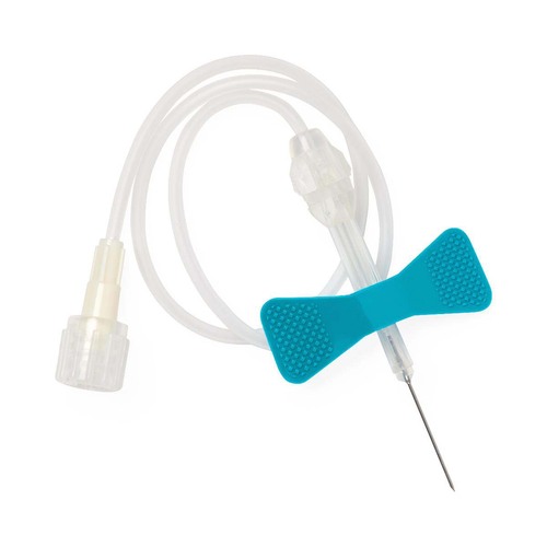 MEDDYNDTNBC25GLZ - Medline - Medline Blood Collection Set with 12" Tubing, No Luer Adapter, 25G x 0.75", 50/BX