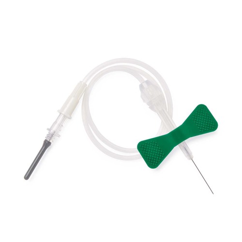 MEDDYNDTNBCS21G - Medline - Medline Blood Collection Set with 12" Tubing and Luer Adapter, 21G x 0.75", 200/CS
