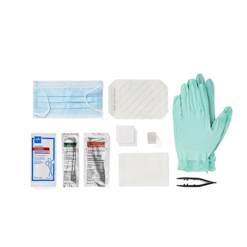 MEDDYNJ03300 - Medline - Central Line Dressing Trays with Alcohol/PVP, 20 Each per Case