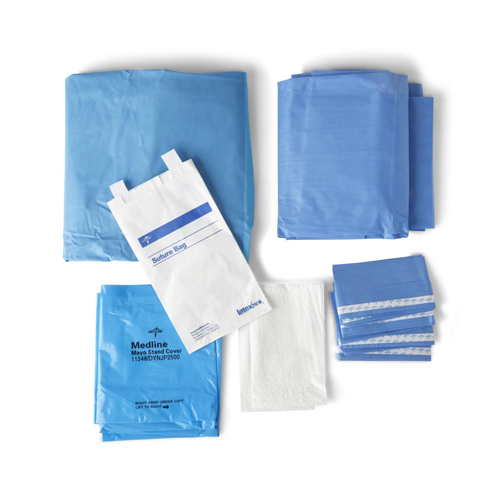 MEDDYNJP1000H - Medline - Medline Sterile Basic Surgical Pack I, Eclipse, 1/EA