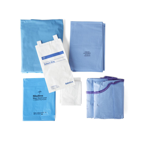 MEDDYNJP1025S - Medline - Sterile Basic Surgical Pack VI, Sirus, 5 EA/CS