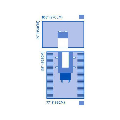 MEDDYNJP1075 - Medline - Medline Universal Split and Bar Packs, 10 EA/CS