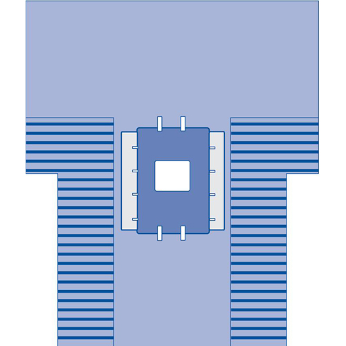 MEDDYNJP3102A - Medline - Medline Sterile Laparoscopic Cholecystectomy Drapes with Troughs, 8 EA/CS
