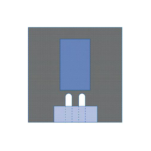 MEDDYNJP4007 - Medline - Bilateral Split Surgical Drape, 20 EA/CS