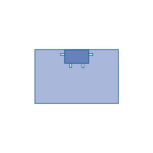 MEDDYNJP4015 - Medline - Medline OrthoMax Bar Surgical Drape, 6 EA/CS