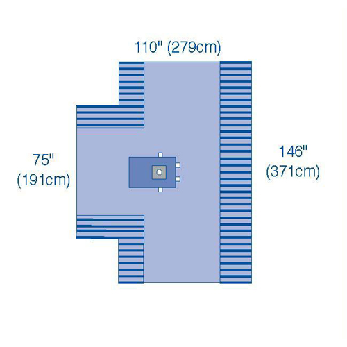 MEDDYNJP8005UG - Medline - Medline UltraGard Hand Drapes, 18 EA/CS