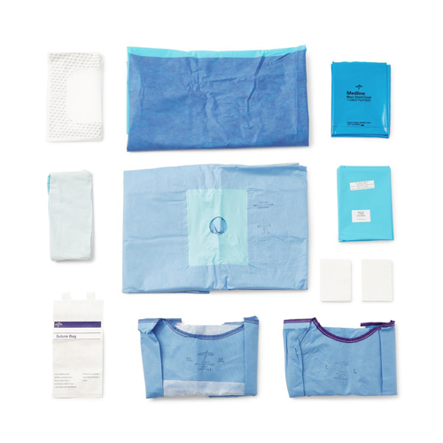 MEDDYNJP8100S - Medline - Medline Sterile Arthroscopy Pack I, Sirus, 6 EA/CS