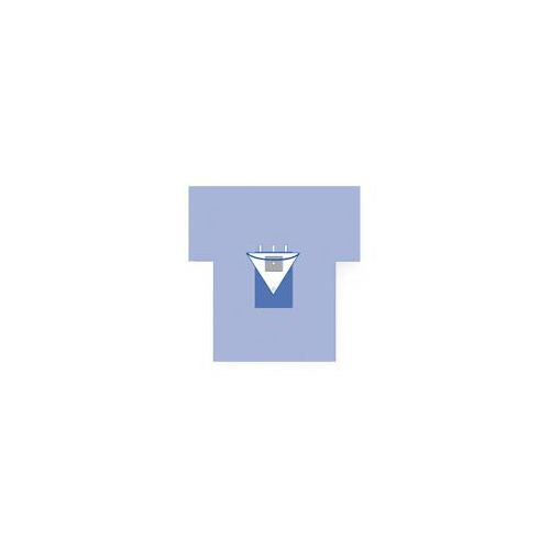 MEDDYNJP8104 - Medline - OrthoMax Arthroscopy Surgical T-Drape with Pouch, 10 EA/CS