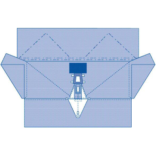 MEDDYNJP9103 - Medline - Medline Sterile LAVH Surgical Drape, 8 EA/CS