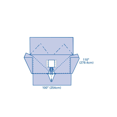 MEDDYNJP9107 - Medline - Sterile Robotics Surgical Drapes, 5 EA/CS