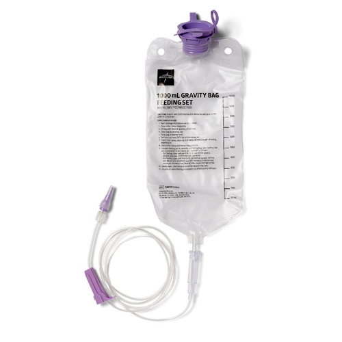 MEDENFIT70503H - Medline - Medline Gravity Feeding Set with ENFit Connector, 1 Each