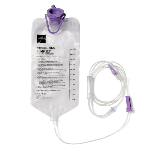 MEDENFIT70552H - Medline - Medline EntraFlo Feeding Sets with ENFit, 1 Each