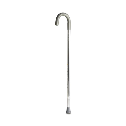 Guardian Cane, Chrome, Curved Handle - Guardian G05370 CS - Betty Mills