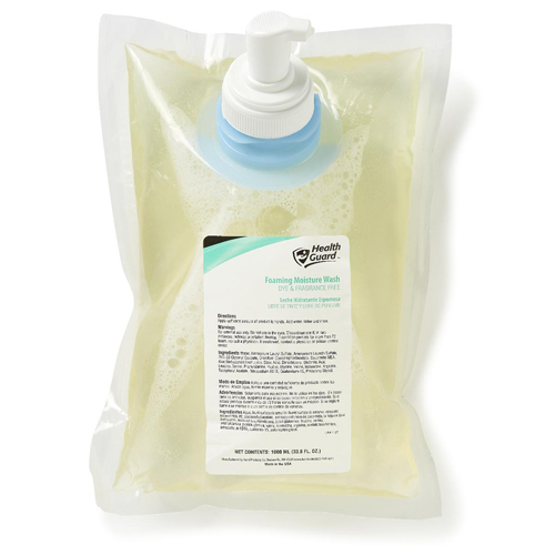 MEDKUT64341MED - Medline - HealthGuard Luxury Foaming Soap, Fragrance Free, 1, 000 mL, 6/CS