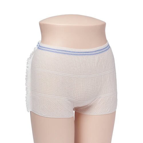 MEDMBP3705 - Medline - Protection Plus Mesh Incontinence Underpants, Single Use, Size 3XL, for Waist Size 52"-82", 100 EA/CS
