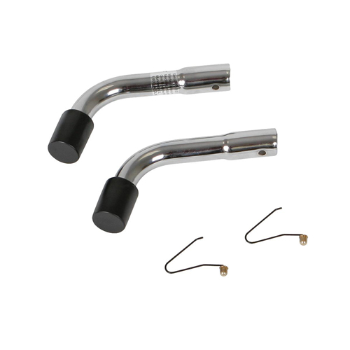 MEDMDS85189 - Medline - Medline Wheelchair Rear Anti-Tip Devices, 2 EA/PR