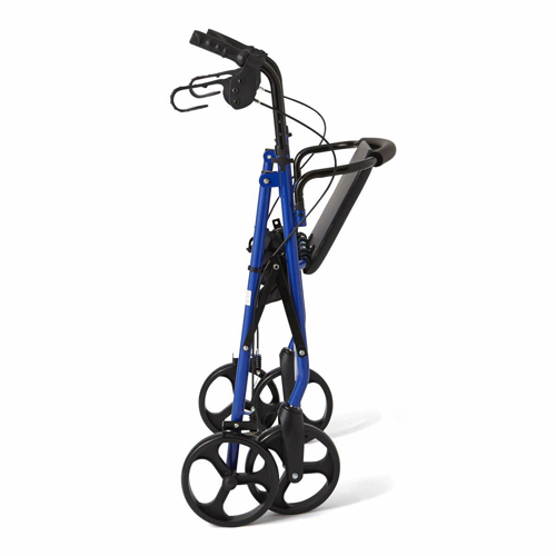 MEDMDS86850EBS8 - Medline - Basic Steel Rollators, Blue, 8", 1/EA