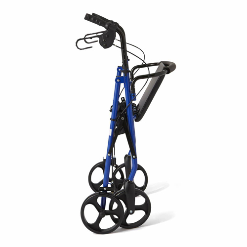 MEDMDS86850EBS8 - Medline - Basic Steel Rollators, Blue, 8", 1/EA