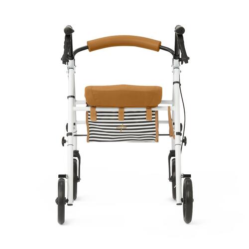 MEDMDS868SKWM - Medline - Basic Steel Rollator with Microban, 8" Wheels, White