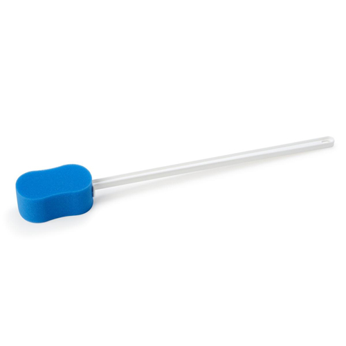 MEDMDSABTHSPNGC - Medline - Contoured Bath Sponge with 22" Rigid Handle, 100 EA/CS