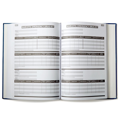MEDMDSMDLCSL2 - Medline - Controlled Substances Log Book, 1/EA