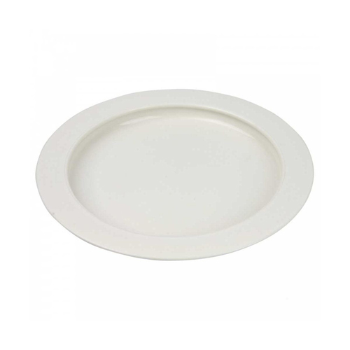 MEDMDSR001470 - Medline - 9" Plate With Inside Edge, White, 1/EA