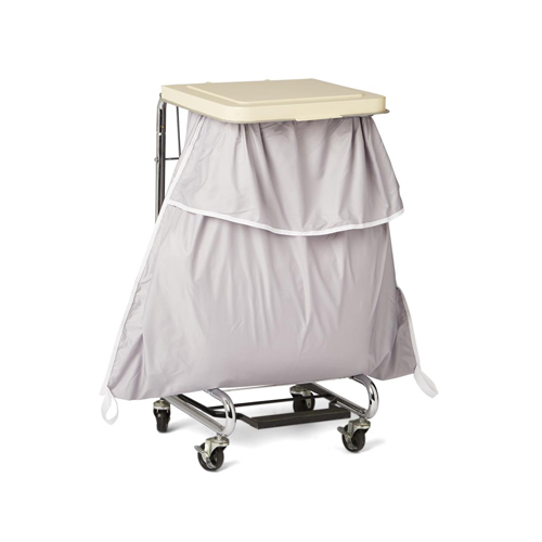 MEDMDT021374 - Medline - Blockade Hamper Bag with Flip Top and Elastic Closure, Gray, 25", 12 EA/DZ