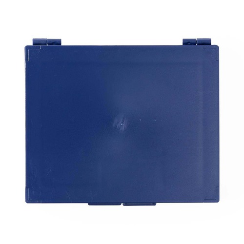 MEDMLAB100STRB - Medline - Slide Storage Box for One Hundred 25 mm x 75 mm Slides, Blue