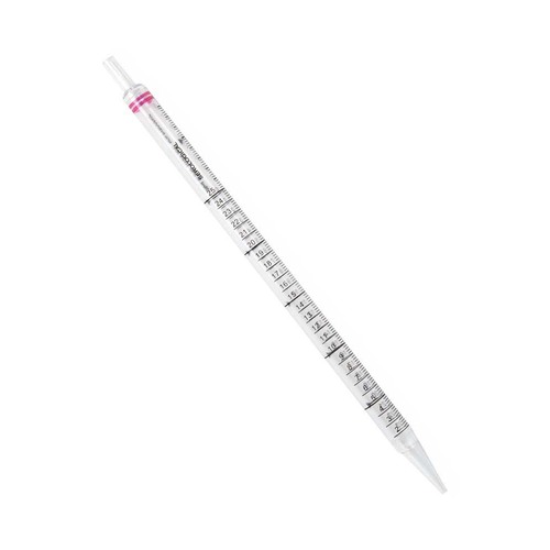 MEDMLAB20025BG - Medline - Serological Pipette, Bulk Sterile, Pipette Aid, 25 mL with 2/10 mL Graduations, Red