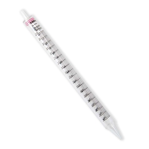 MEDMLAB20100 - Medline - Serological Pipette, Individually Wrapped Sterile, Pipette Aid, 100 mL with 1 mL Graduations, Pink