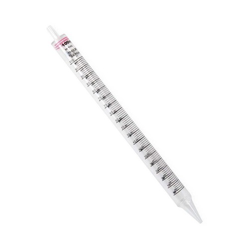 MEDMLAB20100BG - Medline - Serological Pipette, Bulk Sterile, Pipette Aid, 100 mL with 1 mL Graduations, Pink