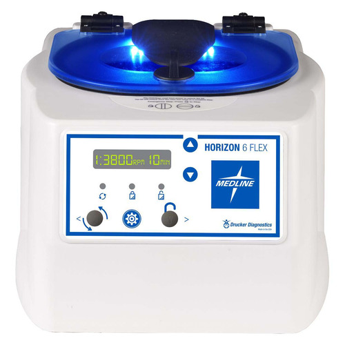 MEDMLAB37621500 - Medline - Horizon 6 Flex Program Routine Centrifuge, Horizontal Rotor, 6-Place, 75 to 100mm Tubes